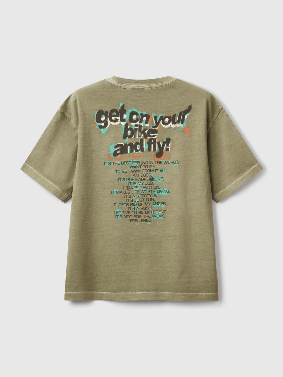United Colors Of Benetton / Футболка с принтом для мальчика