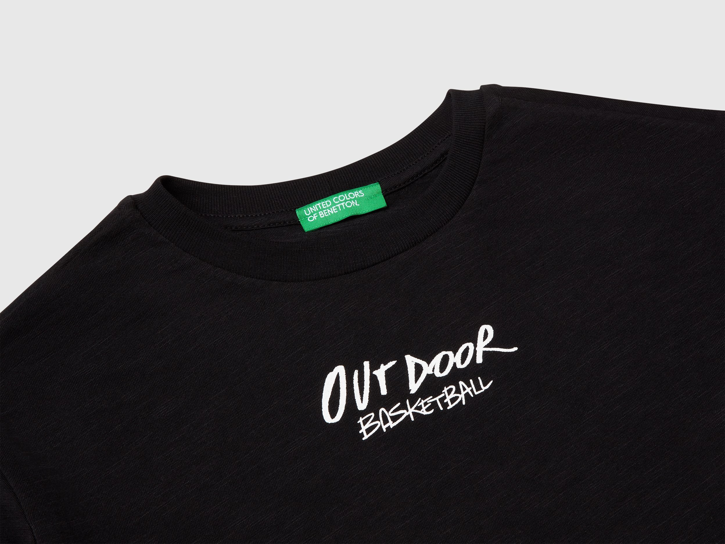 United Colors Of Benetton / Футболка с принтом на спине для мальчика