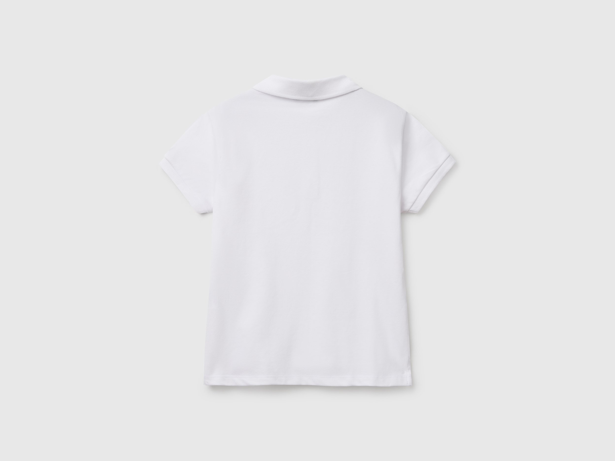 United Colors Of Benetton / Поло из ткани пике с коротким рукавом для девочки