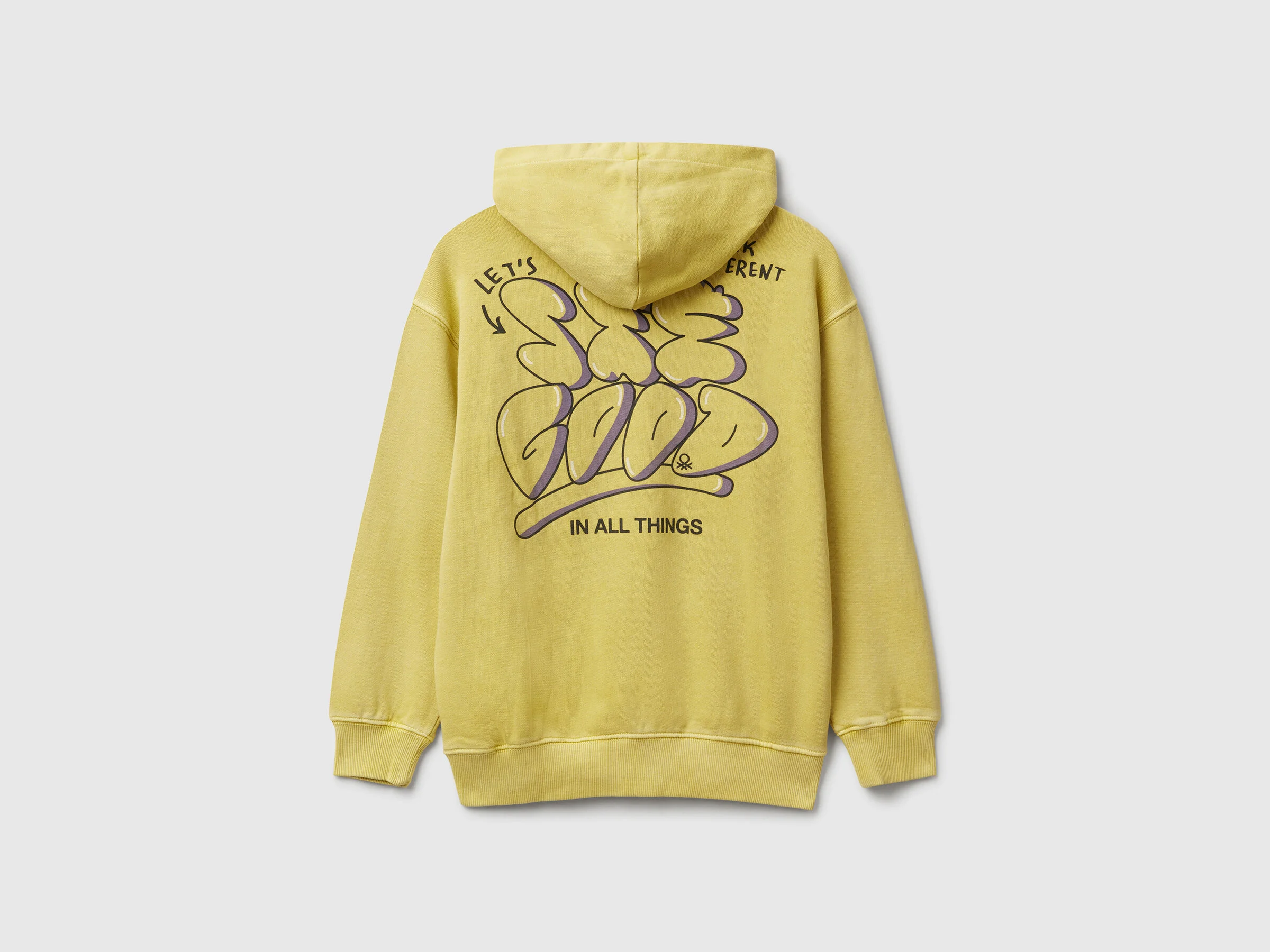 United Colors Of Benetton / Худи с принтом на спине для мальчика - фото 2