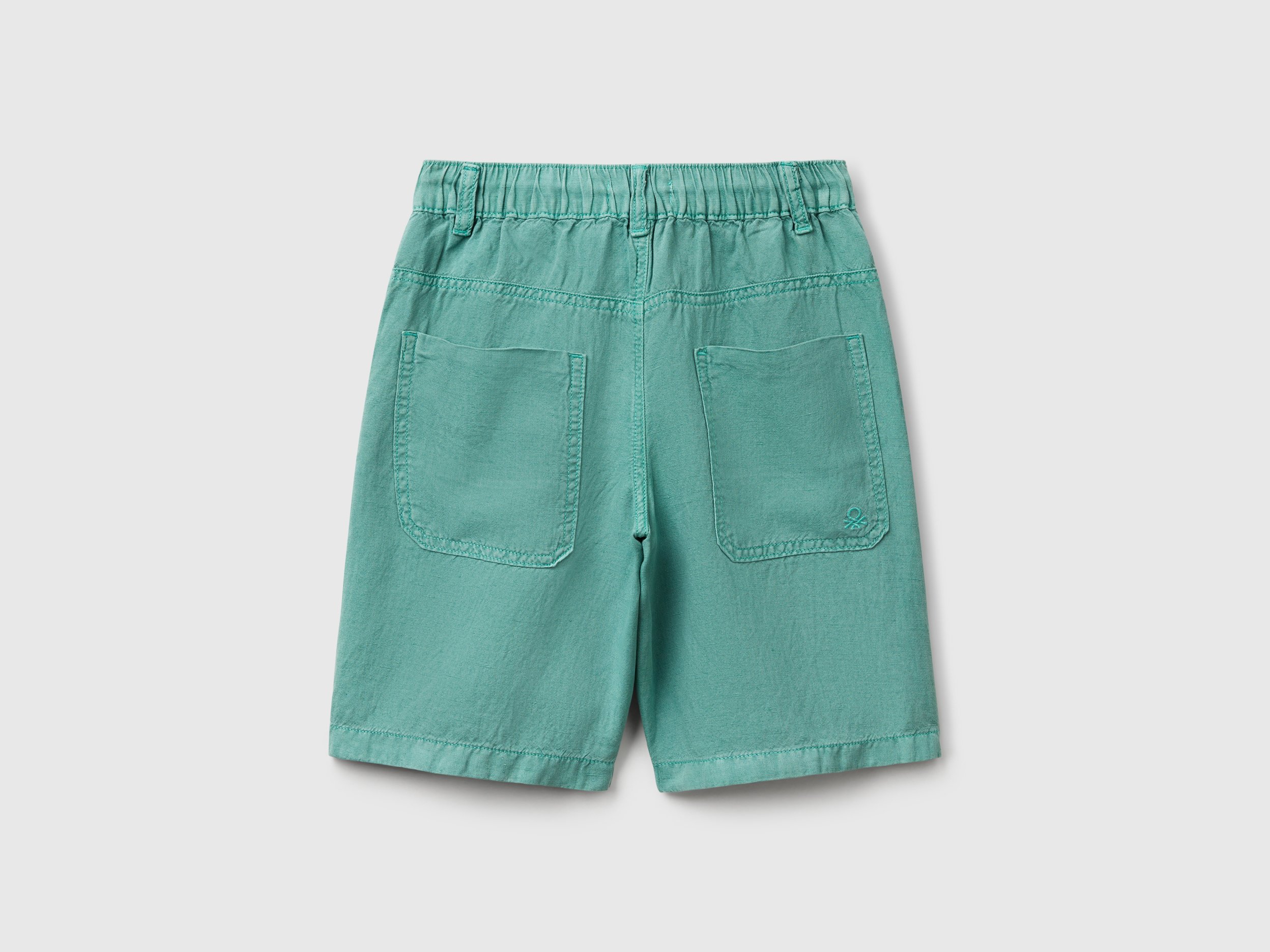 United Colors Of Benetton / Шорты-бермуды льняные для мальчика