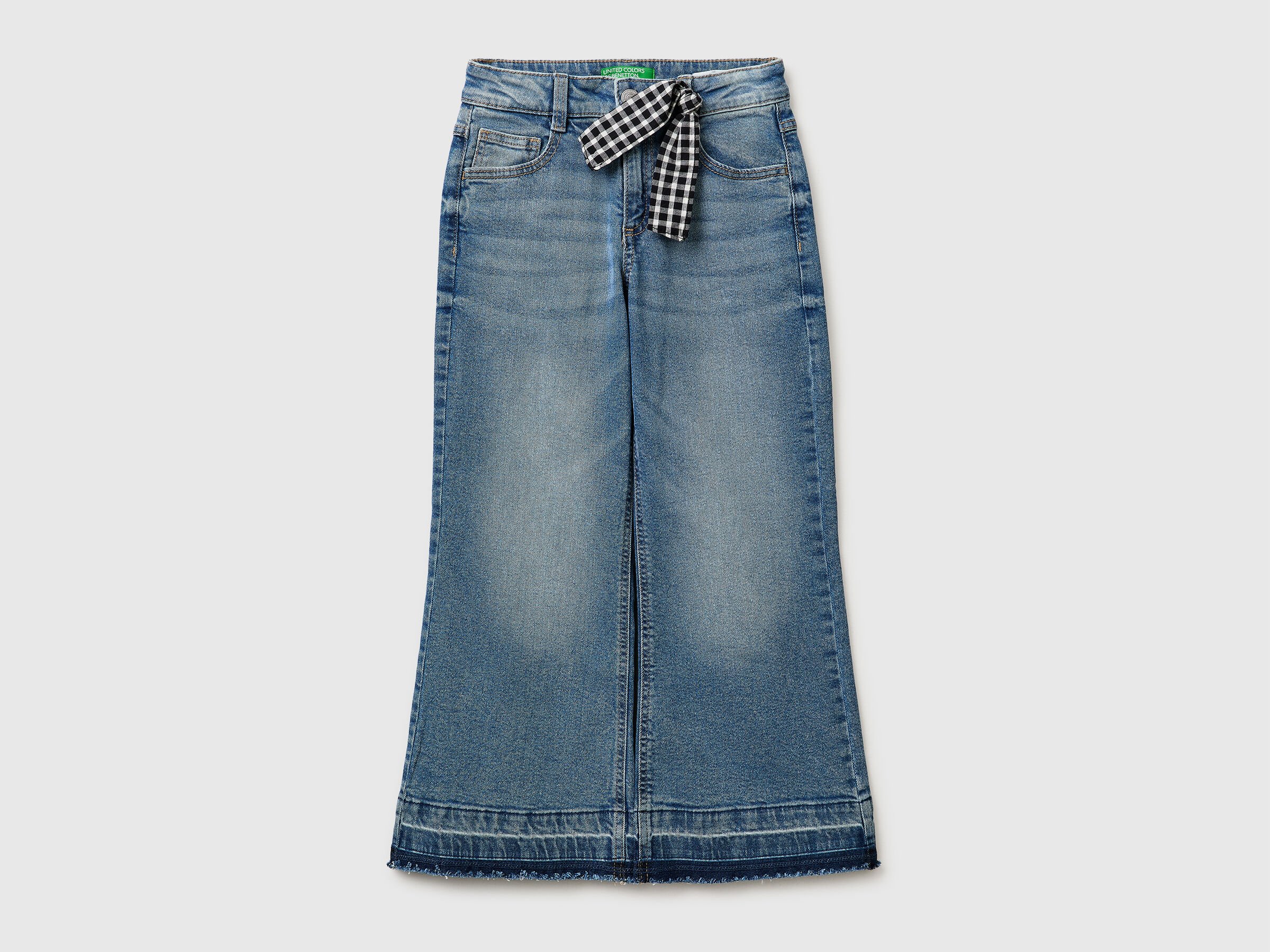 United Colors Of Benetton / Джинсы расклешенные для девочки