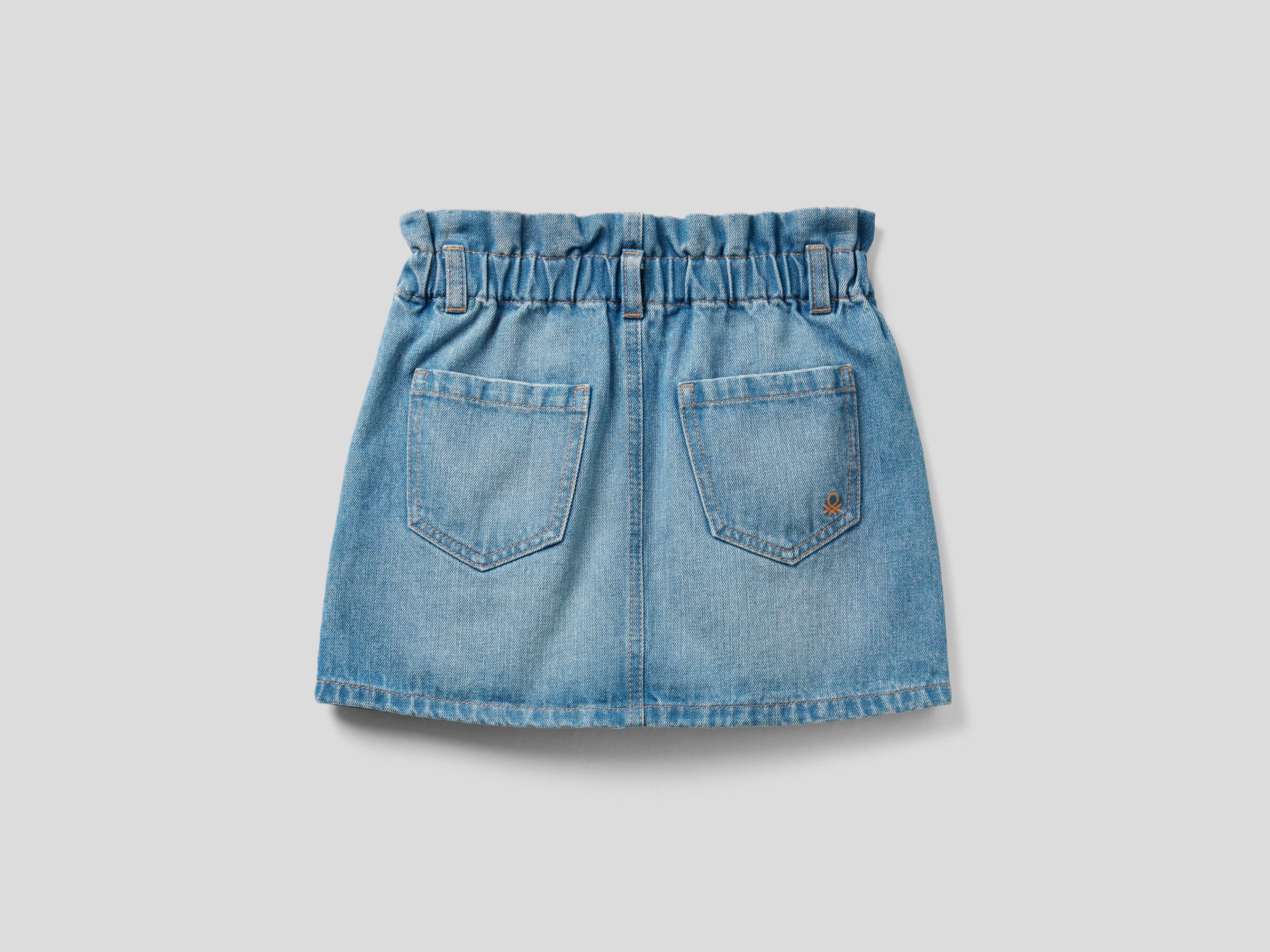 United Colors Of Benetton / Юбка джинсовая для девочки - фото 2