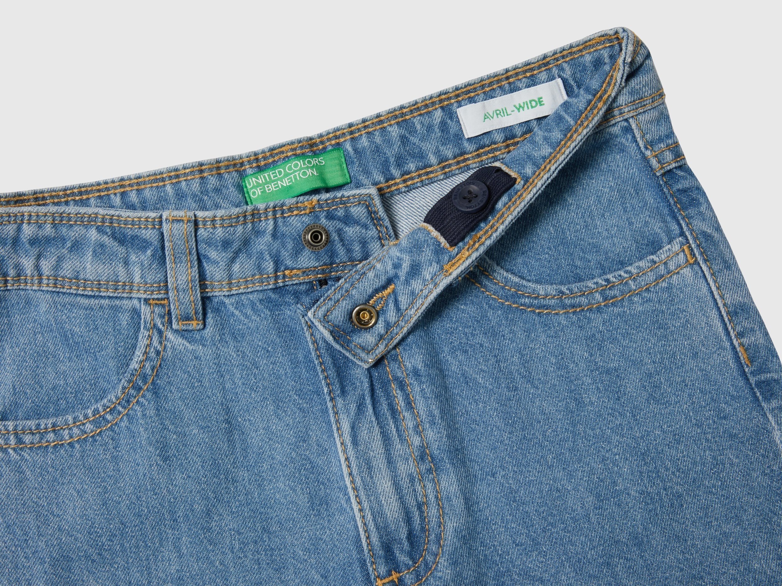 United Colors Of Benetton / Джинсы для девочки - фото 3