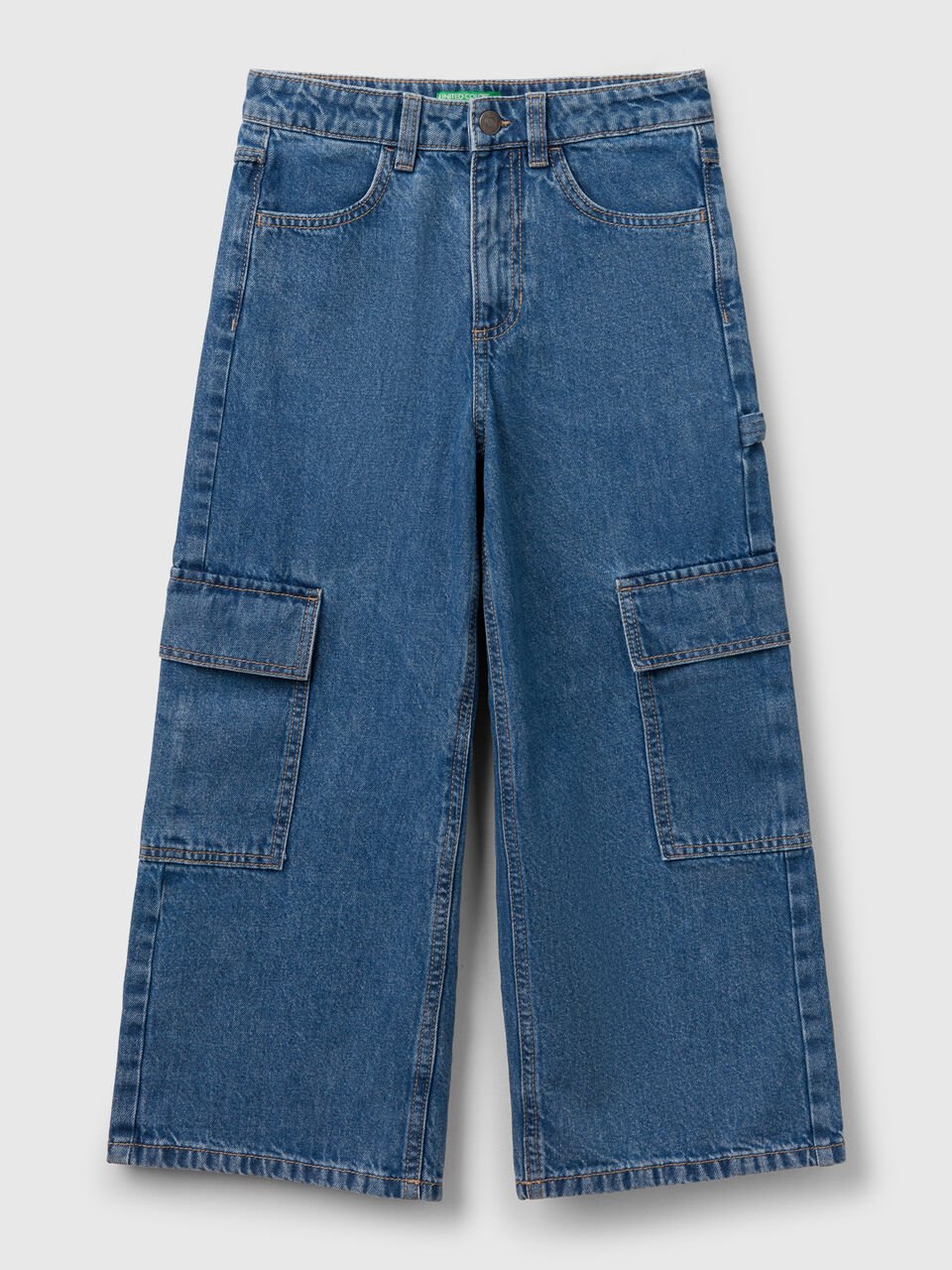 United Colors Of Benetton / Джинсы карго для девочки