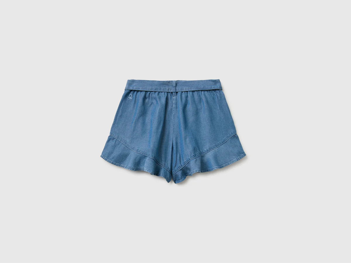United Colors Of Benetton / Шорты с оборками для девочки