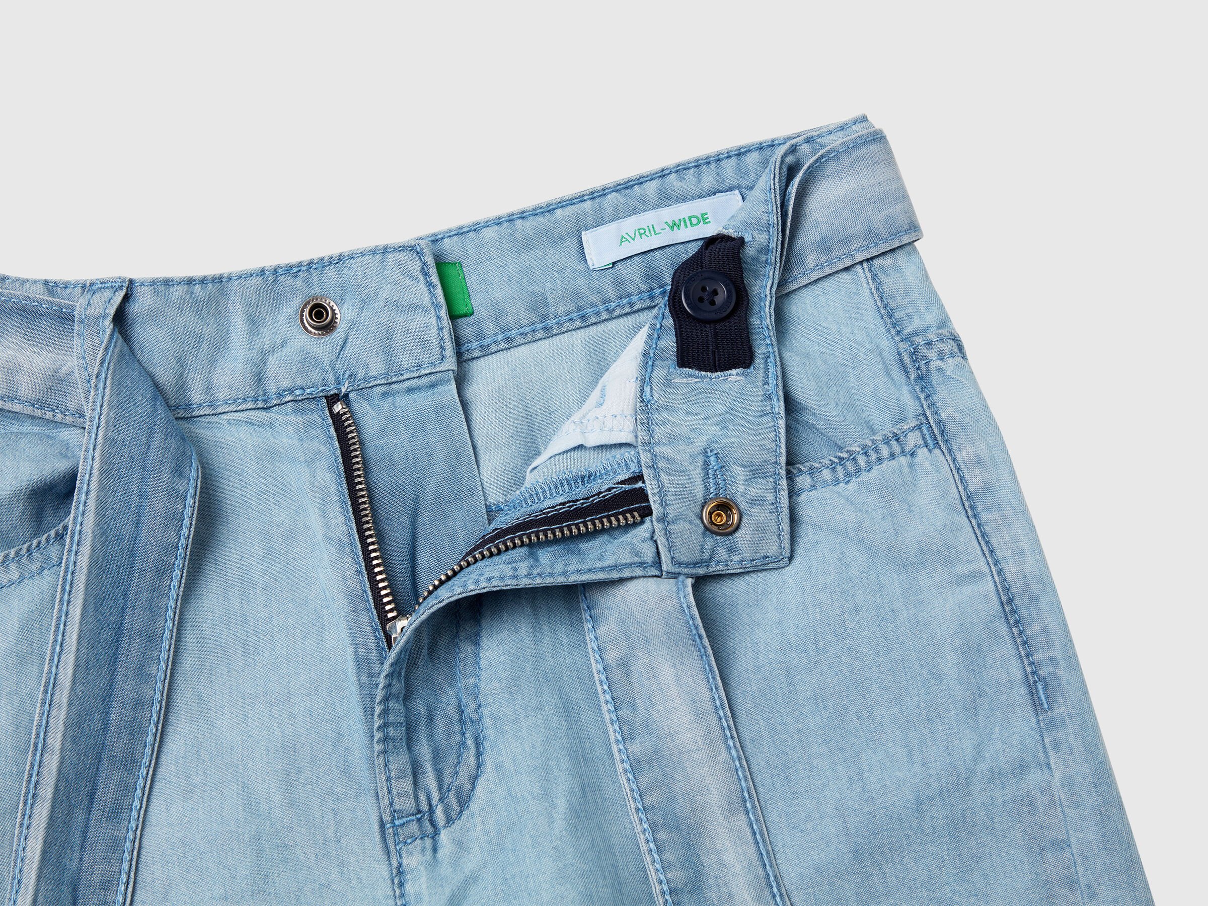 United Colors Of Benetton / Джинсы wide leg для девочки