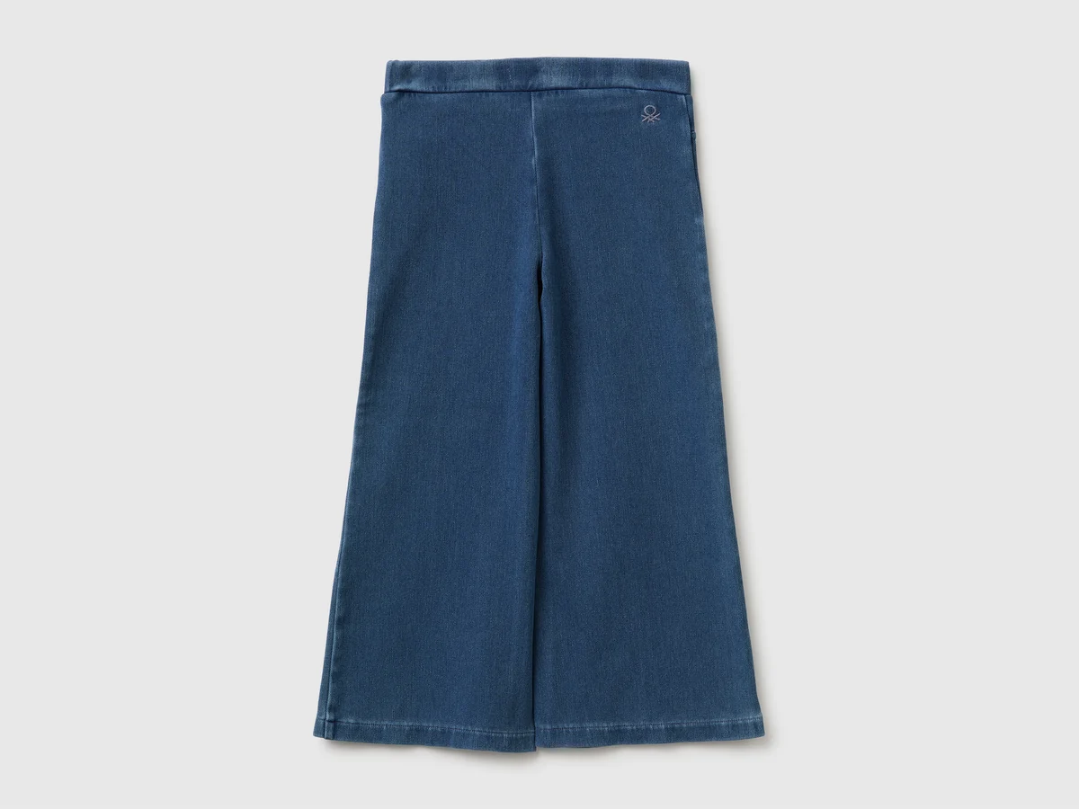 United Colors Of Benetton / Джинсы wide leg для девочки - фото 2
