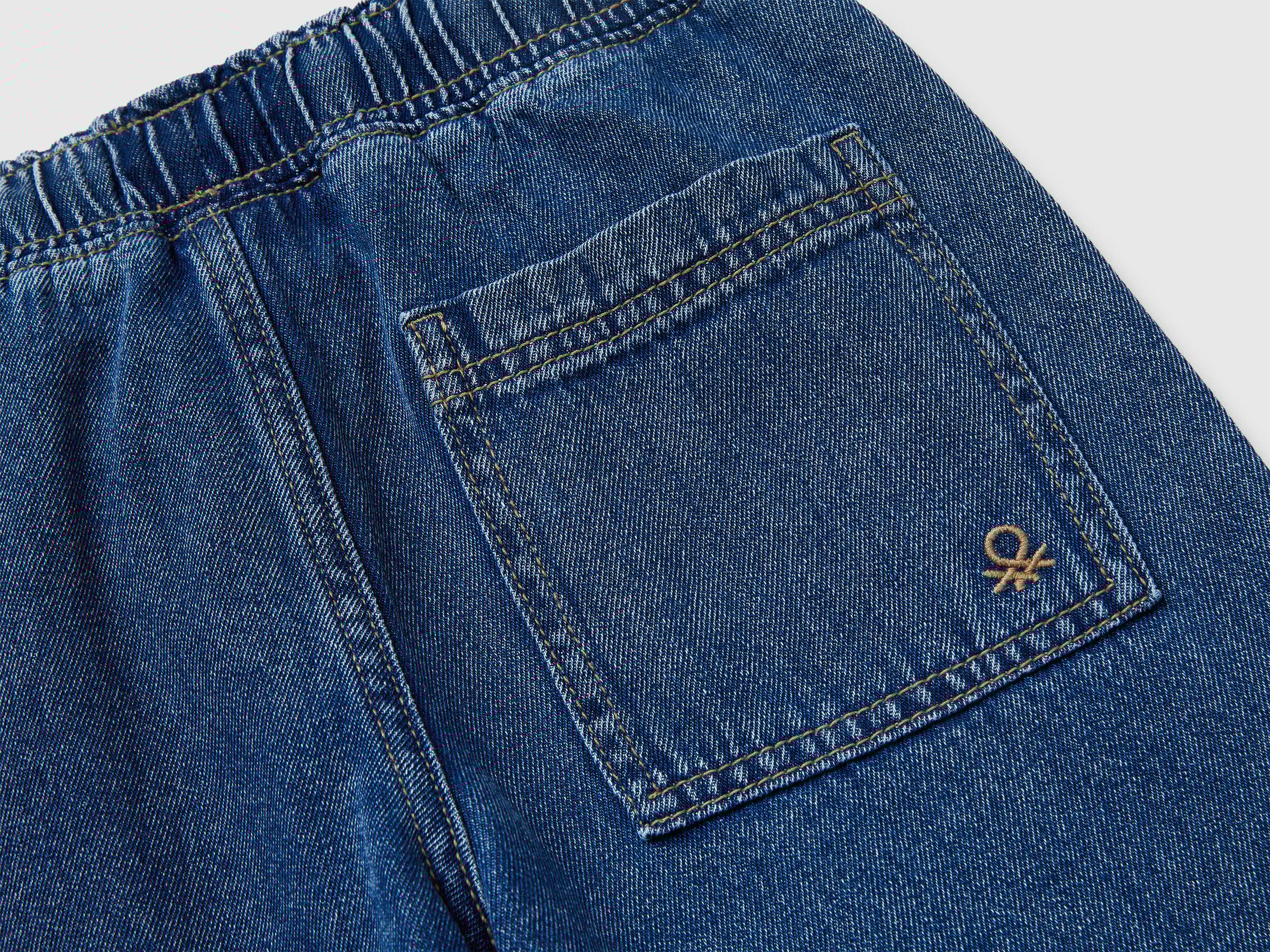 United Colors Of Benetton / Джинсы с резинкой на поясе для мальчика