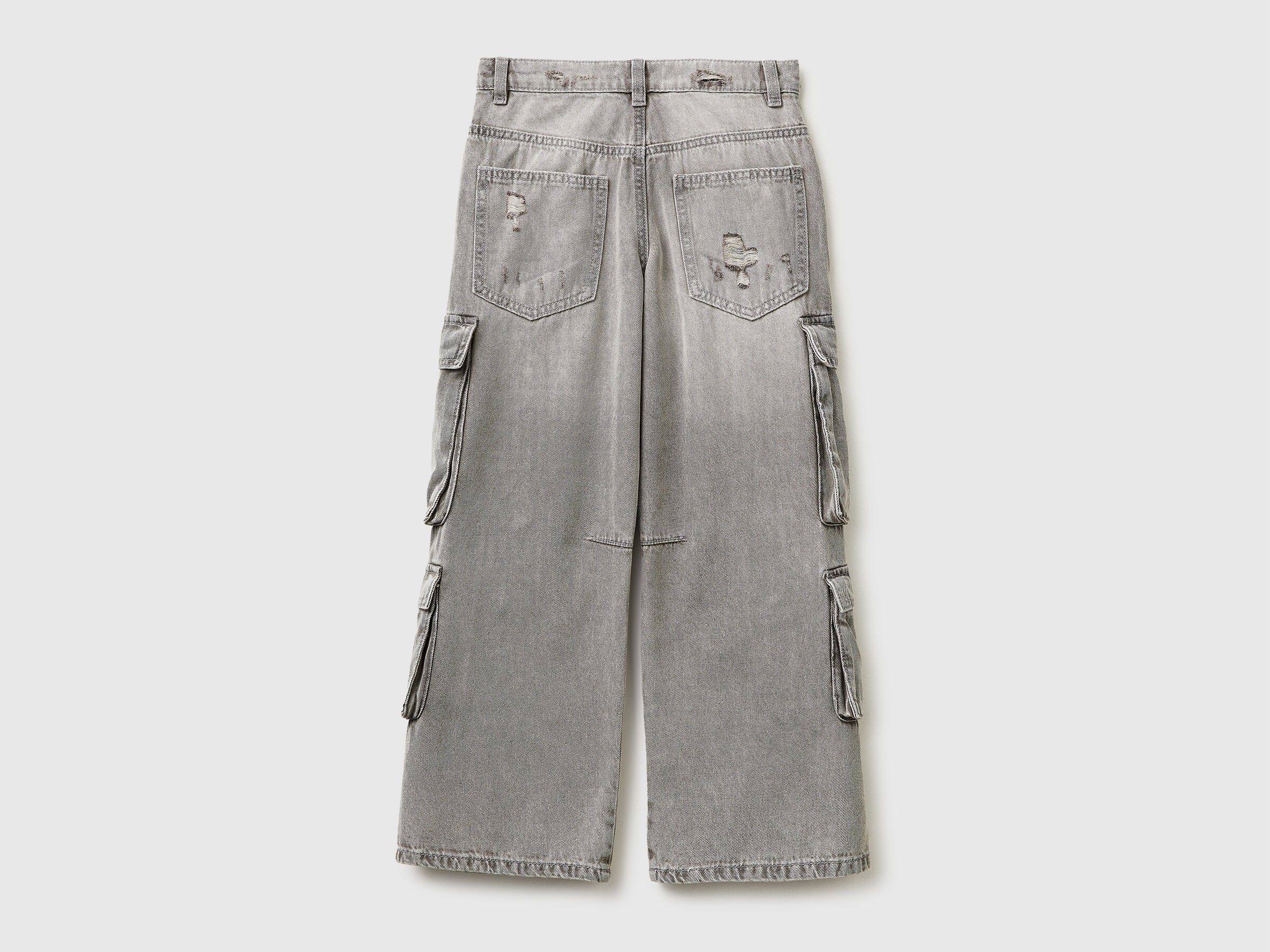 United Colors Of Benetton / Джинсы карго для мальчика - фото 2