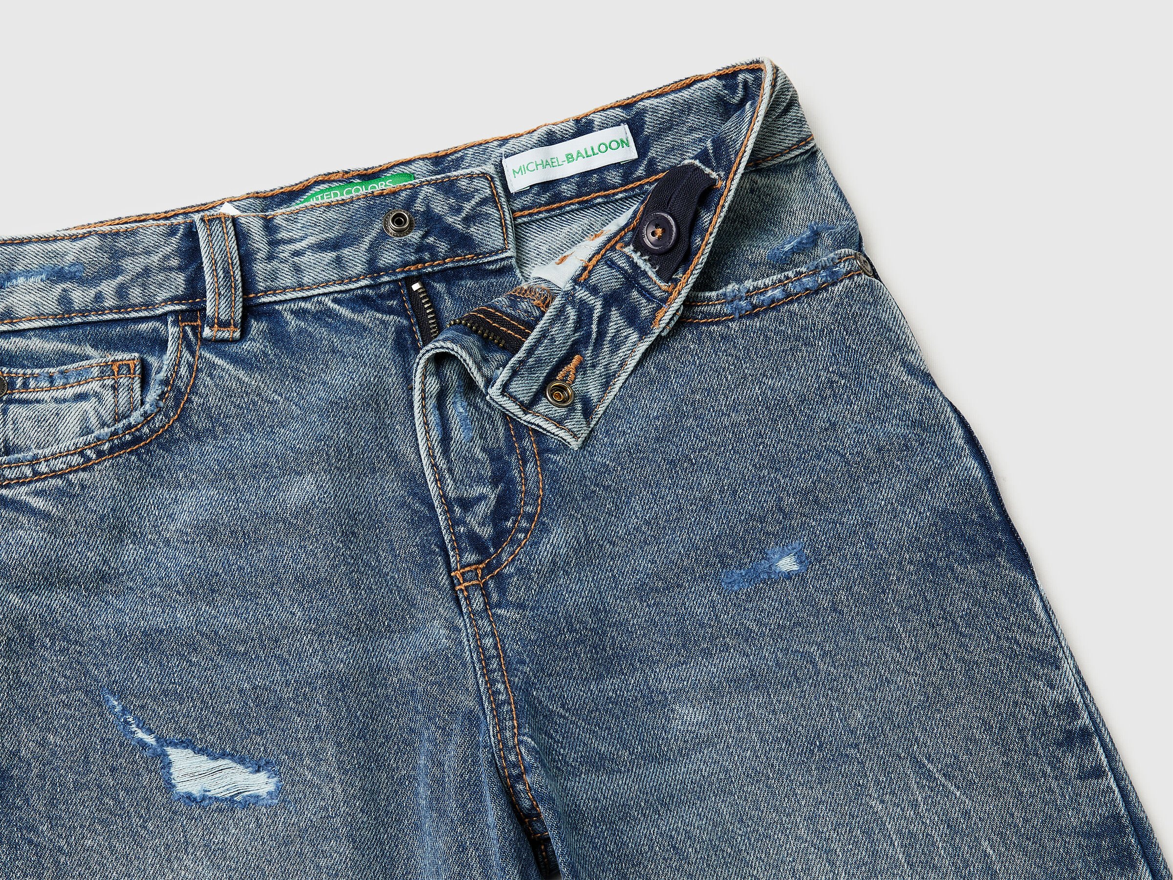 United Colors Of Benetton / Джинсы для мальчика - фото 3