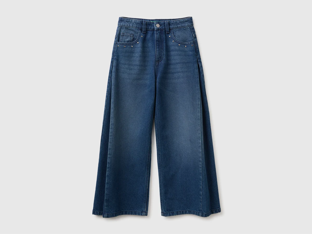 United Colors Of Benetton / Джинсы wide leg для девочки