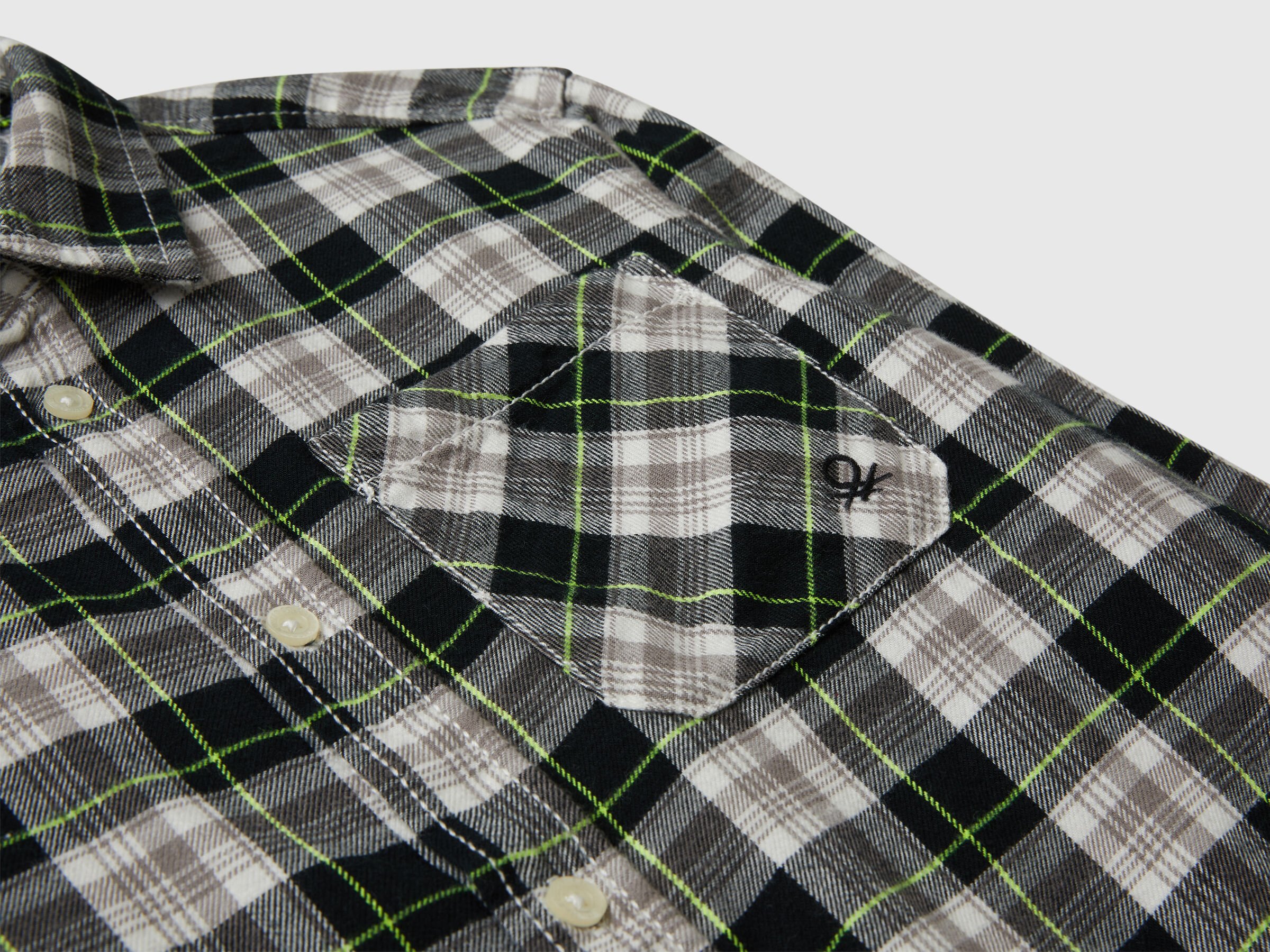 United Colors Of Benetton / Рубашка в клетку для мальчика