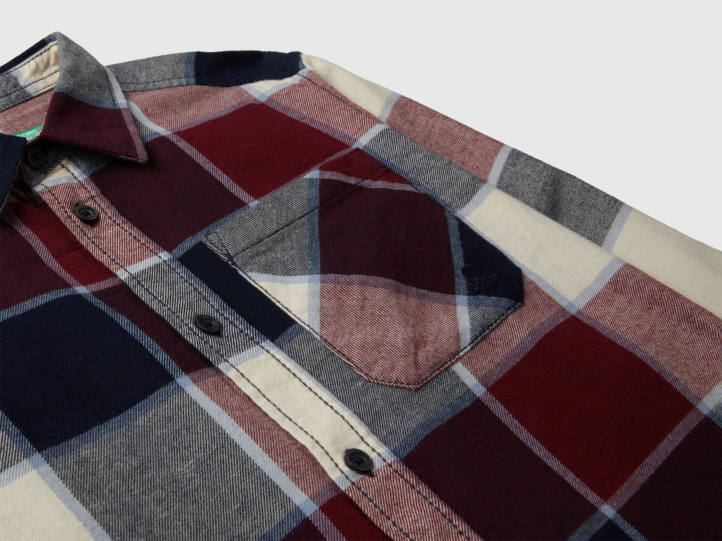 United Colors Of Benetton / Рубашка в клетку для мальчика