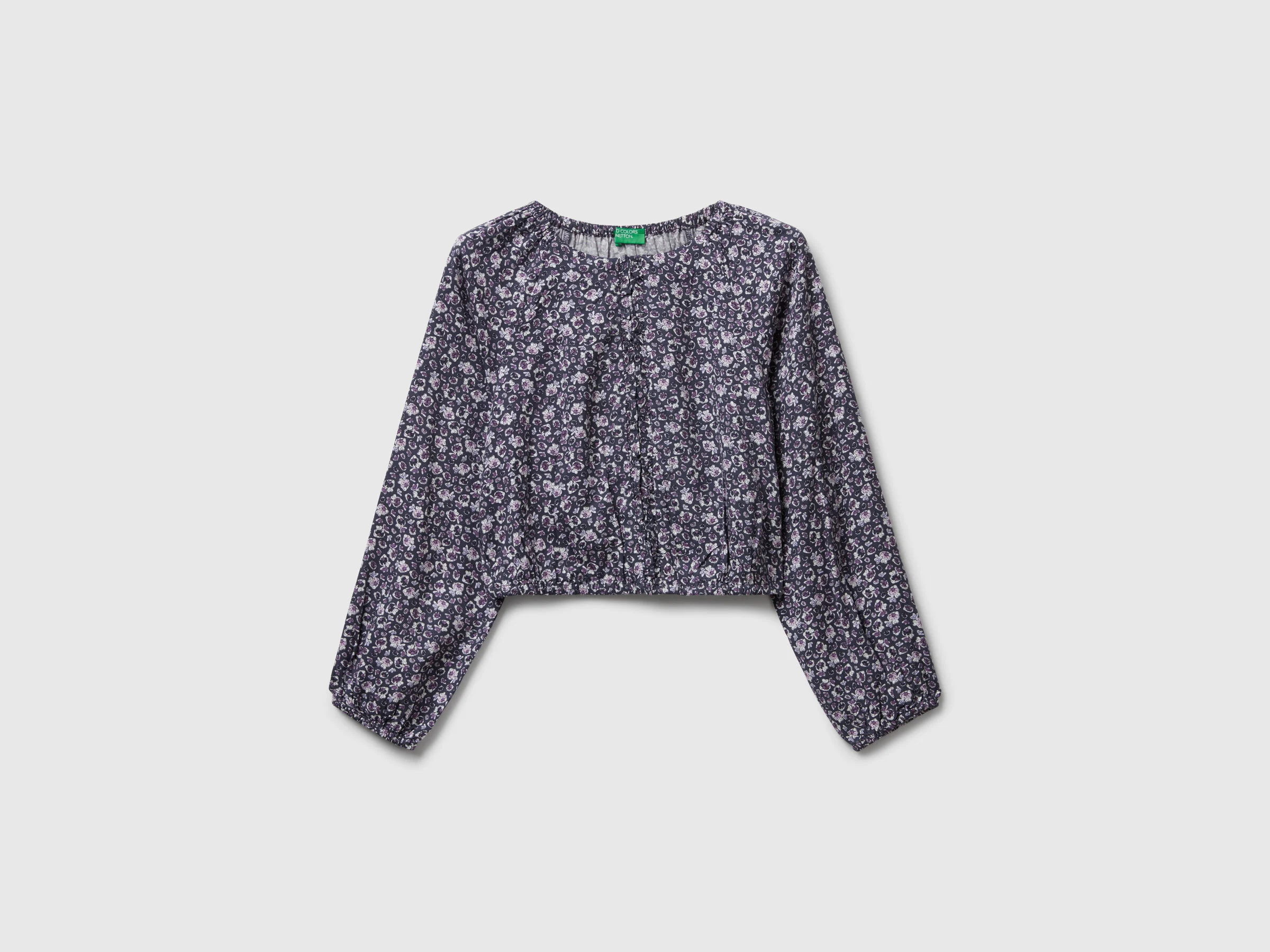 United Colors Of Benetton / Блузка с принтом для девочки