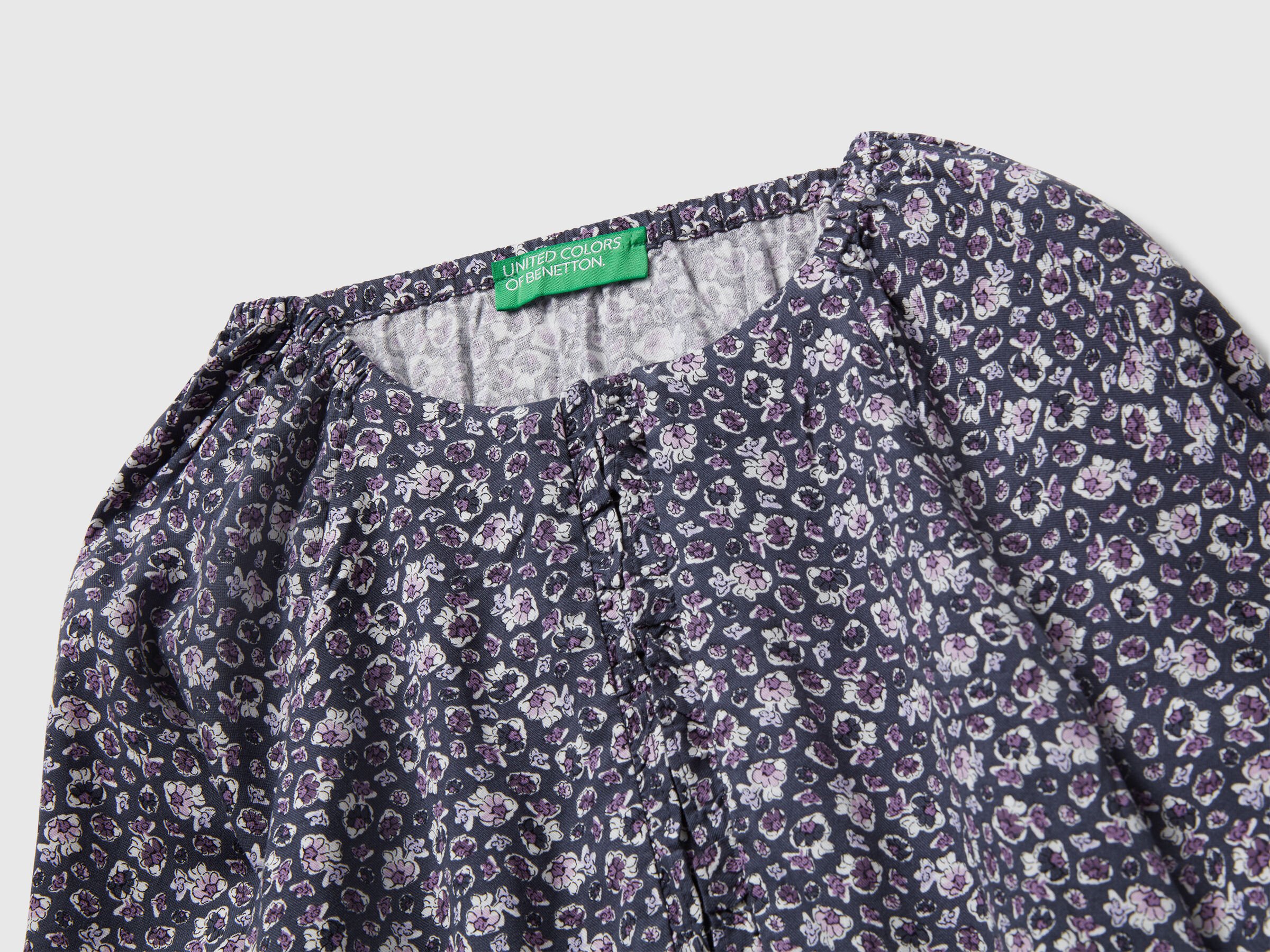 United Colors Of Benetton / Блузка с принтом для девочки