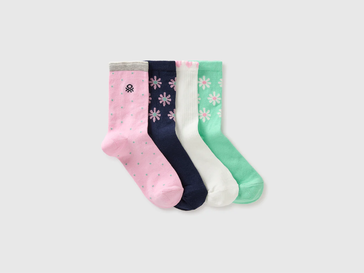 United Colors Of Benetton / Носки, 4 пары для девочки