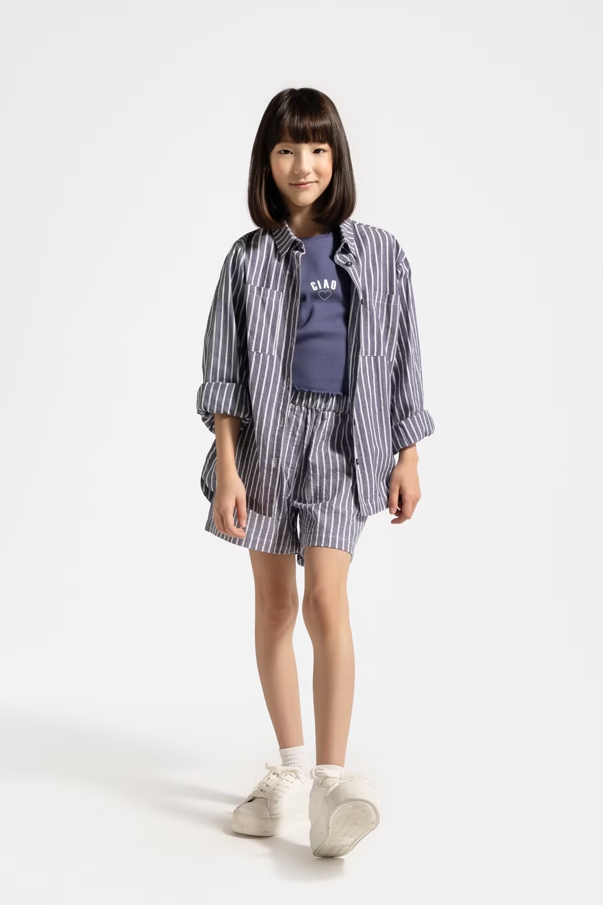 Coccodrillo / Шорты в полоску для девочки