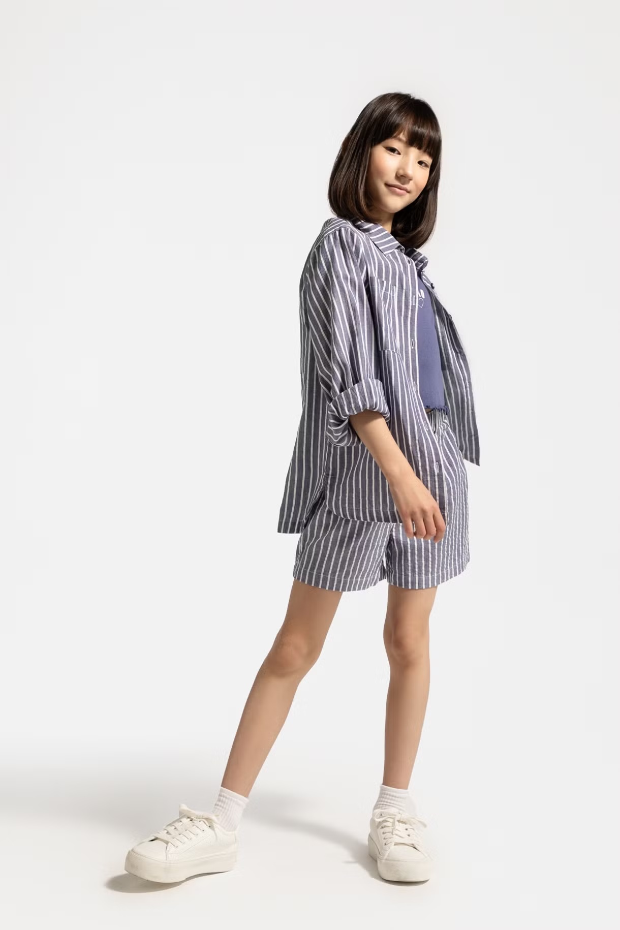 Coccodrillo / Шорты в полоску для девочки