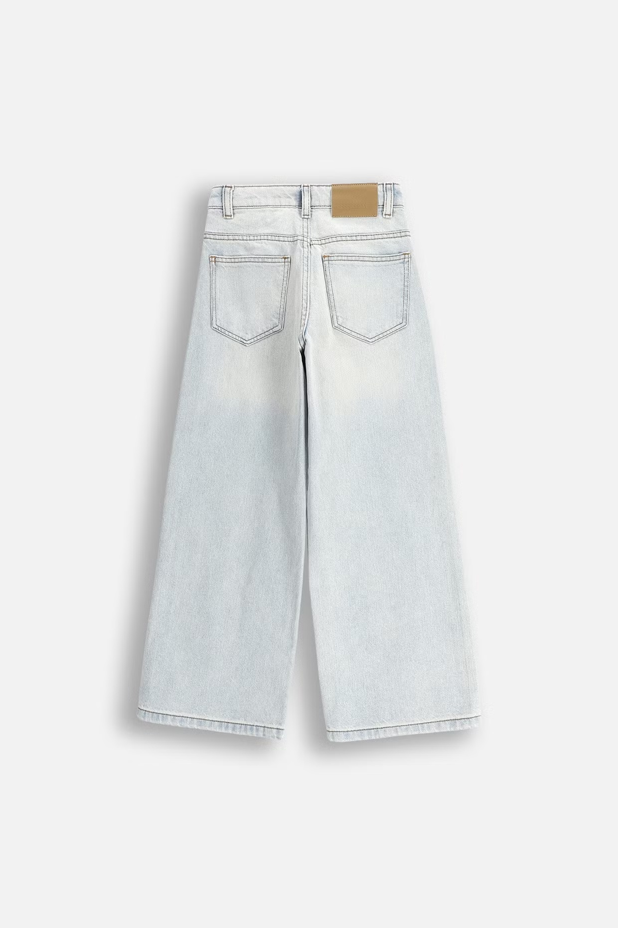 Coccodrillo / Джинсы палаццо с декоративными элементами для девочки