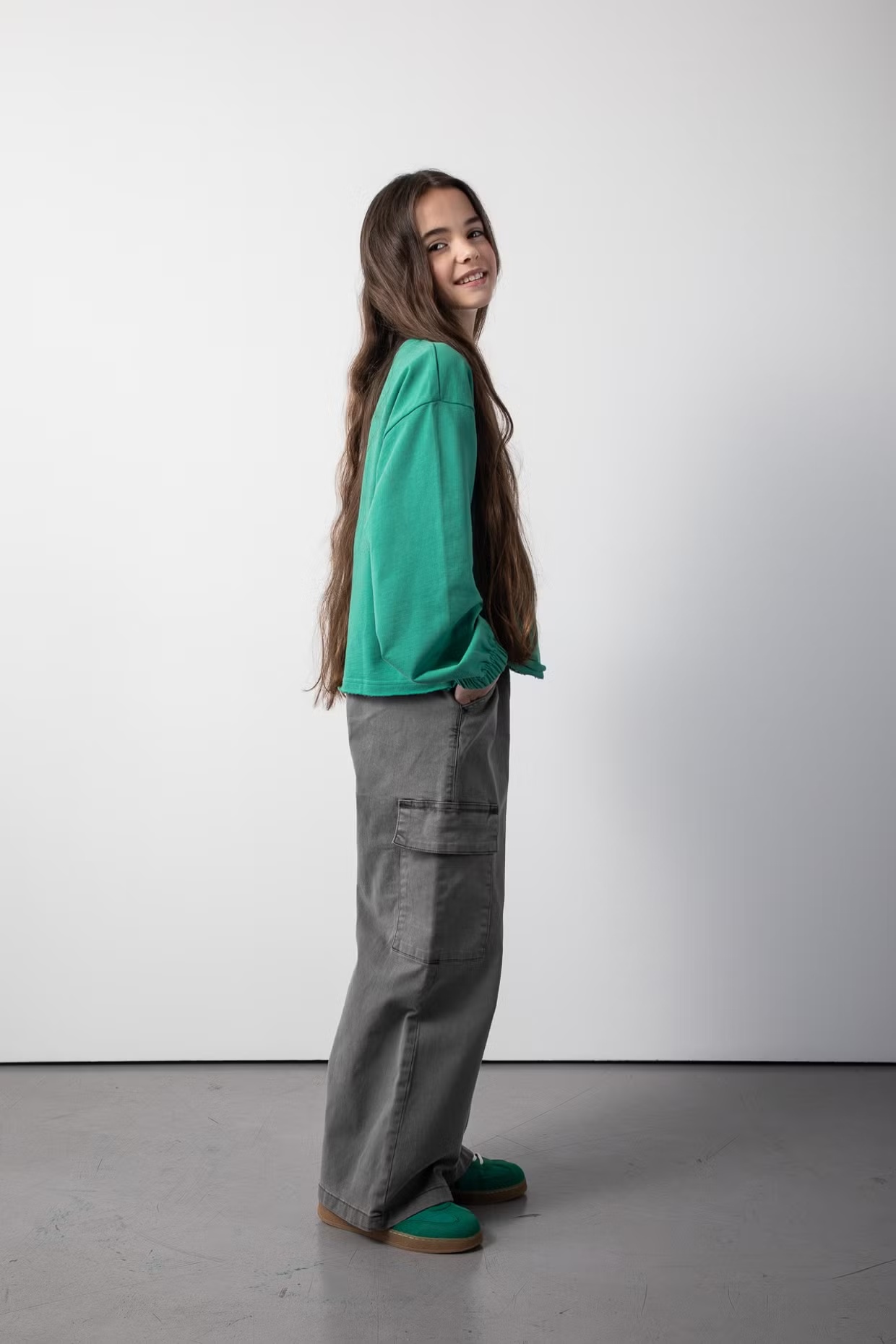 Coccodrillo / Брюки карго для девочки - фото 4