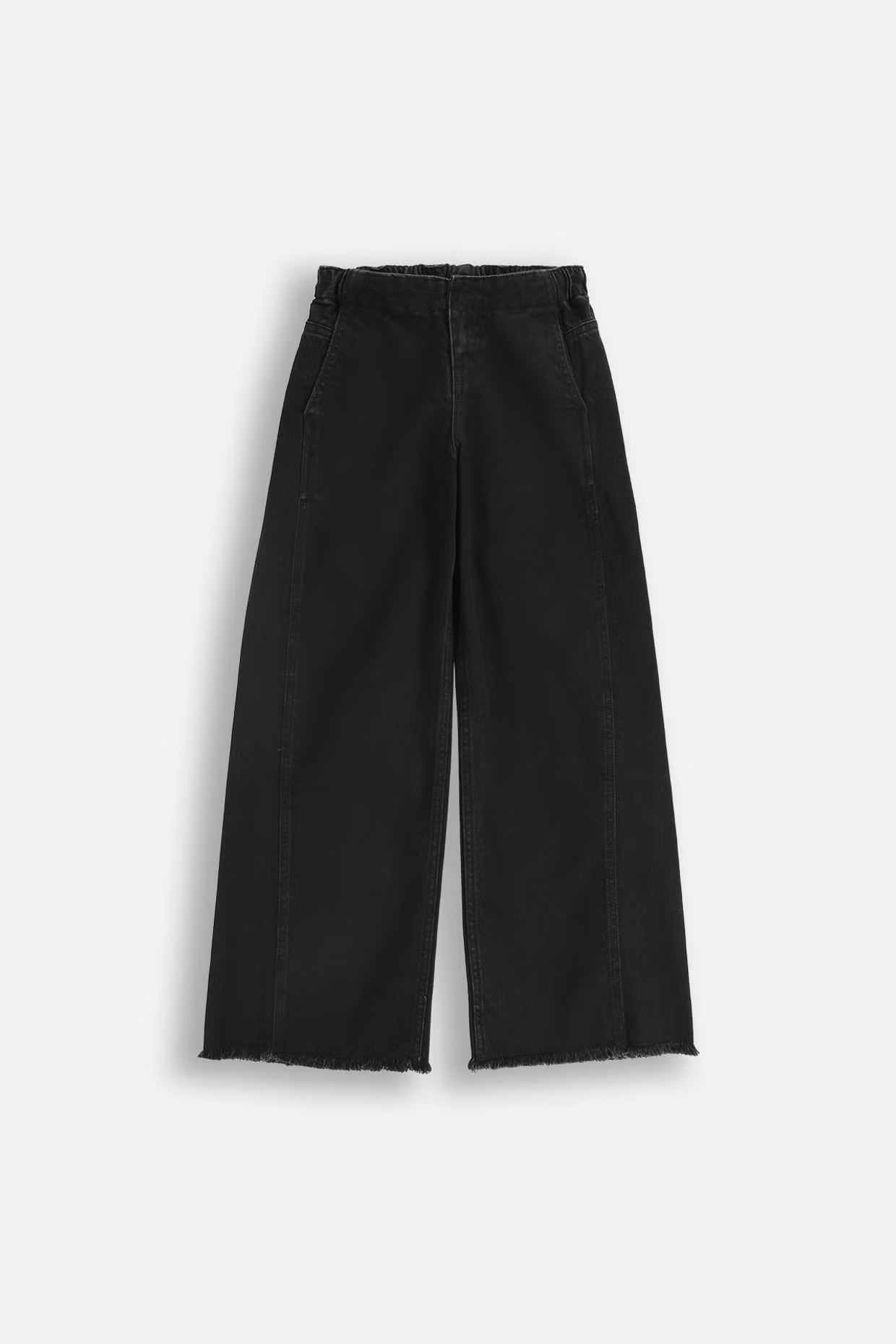 Coccodrillo / Джинсы палаццо с необработанным краем для девочки - фото 2