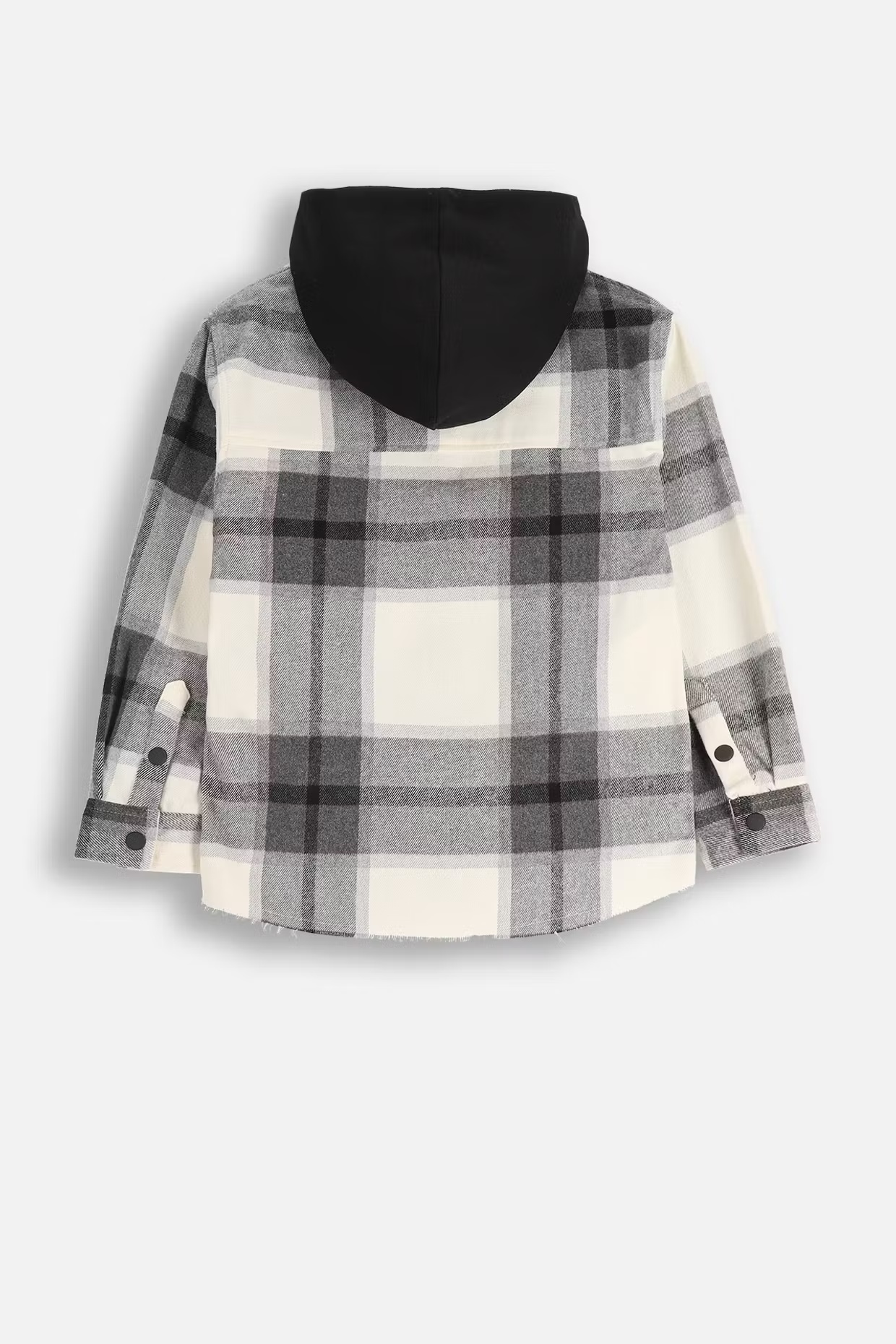 Coccodrillo / Рубашка в клетку с капюшоном для мальчика - фото 2