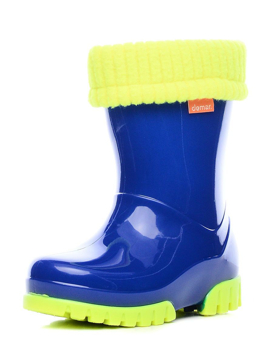 Demar / Сапоги резиновые ТВИСТЕР ЛЮКС ФЛЮО для мальчика
