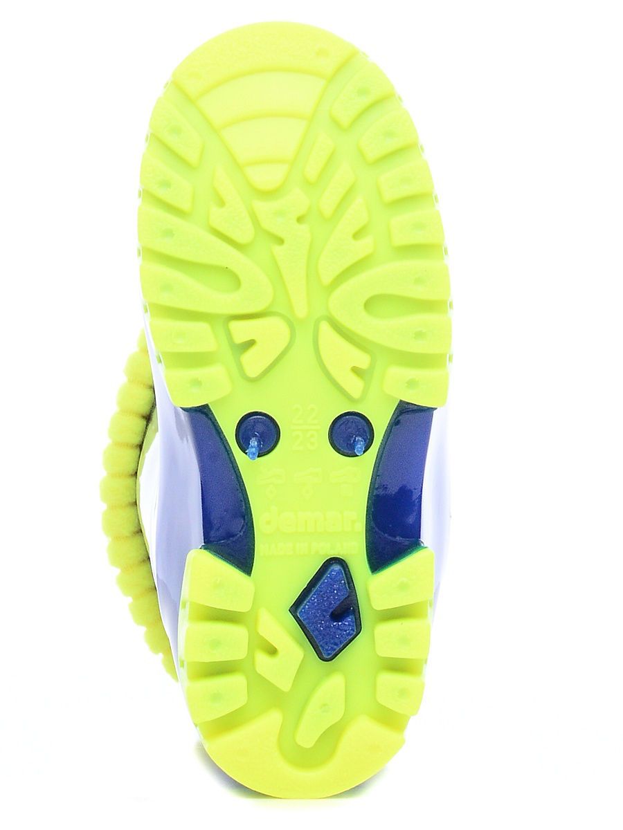 Demar / Сапоги резиновые ТВИСТЕР ЛЮКС ФЛЮО для мальчика