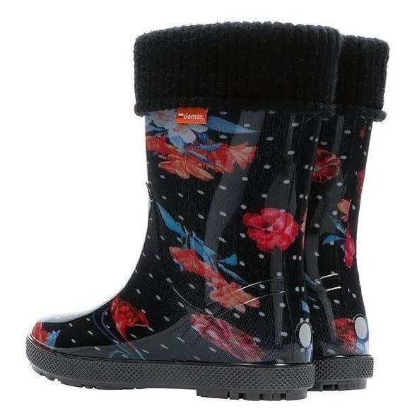 Demar / Сапоги резиновые ГАВАИ ЛЮКС ПРИНТ для девочки - фото 2
