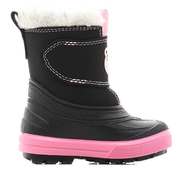 Demar / Сапоги зимние МИШКА (цвет розовый) для девочки
