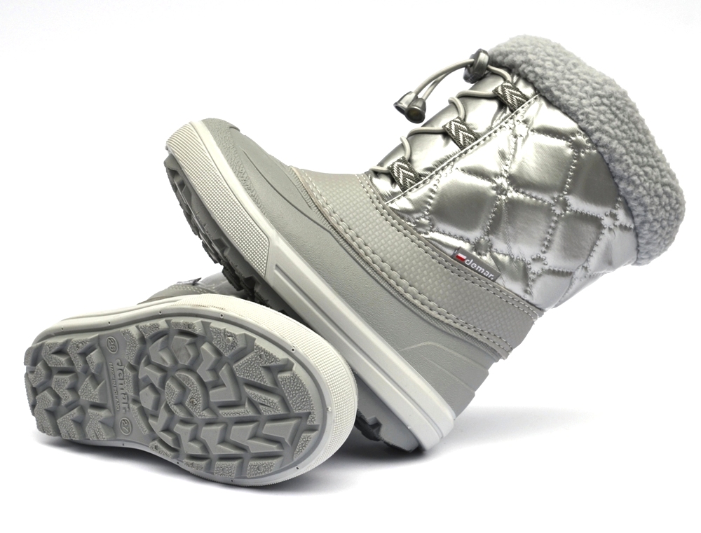 Demar / Сапоги зимние ФУРРИ 2 ЛАЙТ СИЛЬВЕР (цвет серебро) для девочки - фото 3