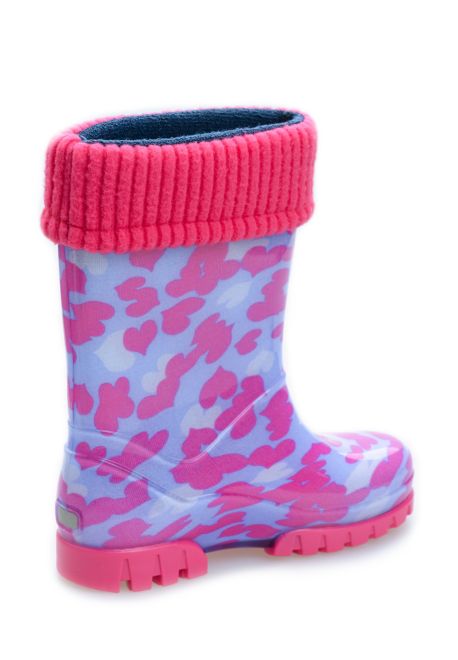 Demar / Сапоги резиновые ТВИСТЕР ЛЮКС ПРИНТ для девочки
