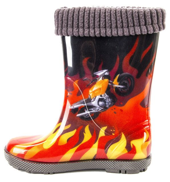 Demar / Сапоги резиновые дошкольные ГАВАИ ЛЮКС ЭКСКЛЮЗИВ для мальчика - фото 3