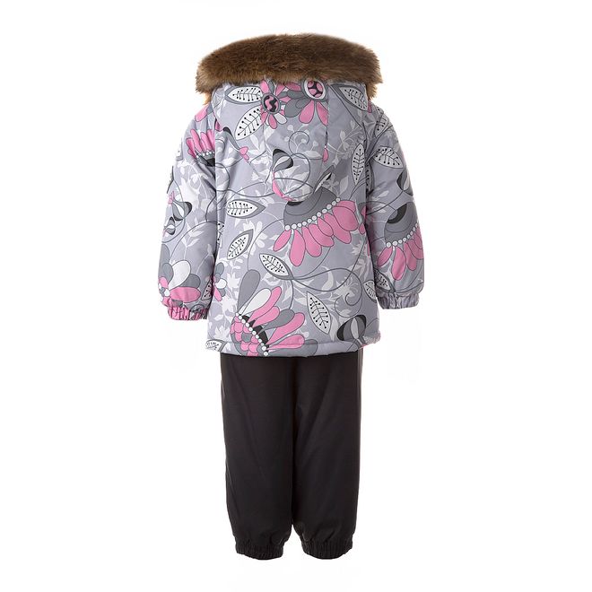 Huppa / Комплект утепленный куртка и полукомбинезон для девочки - фото 2