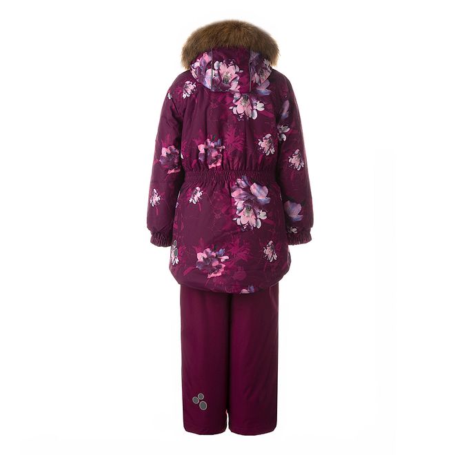 Huppa / Комплект утепленный куртка и полукомбинезон для девочки - фото 2