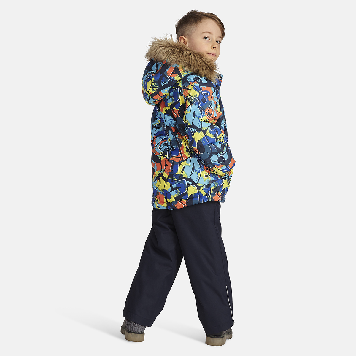 Huppa / Комплект утепленный куртка и полукомбинезон для мальчика - фото 5