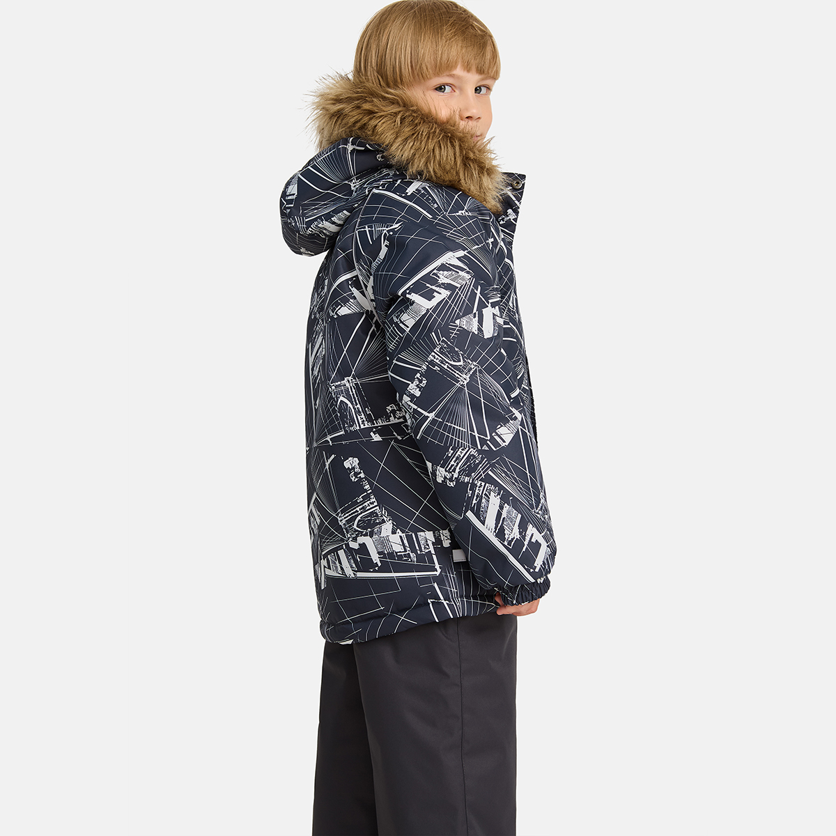 Huppa / Комплект утепленный куртка и полукомбинезон для мальчика - фото 4