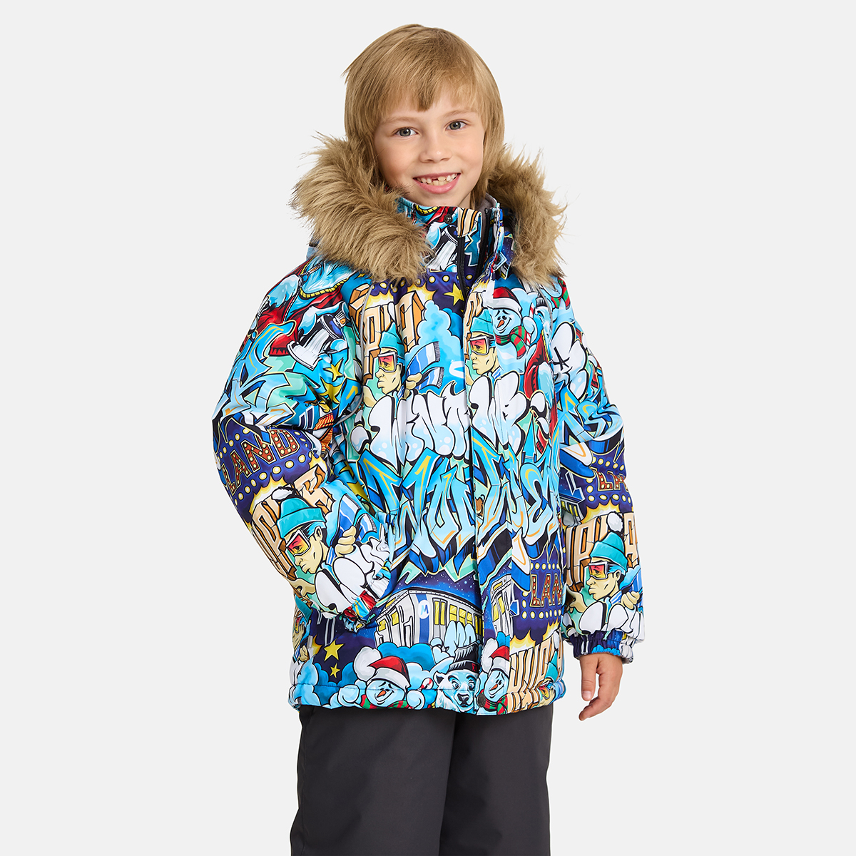 Huppa / Комплект утепленный куртка и полукомбинезон для мальчика