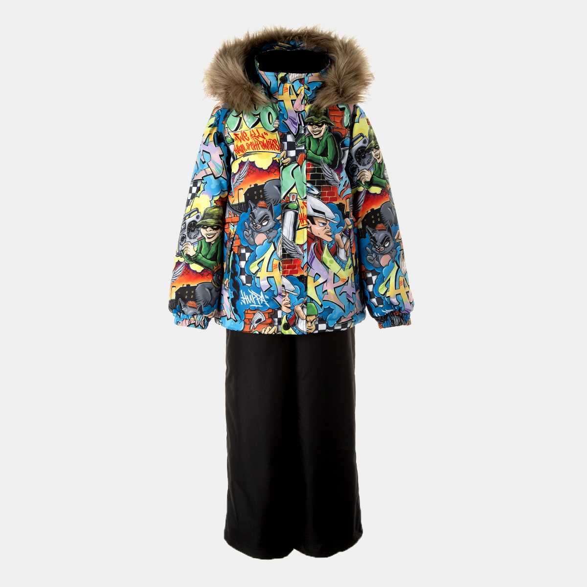 Huppa / Комплект утепленный куртка и полукомбинезон для мальчика