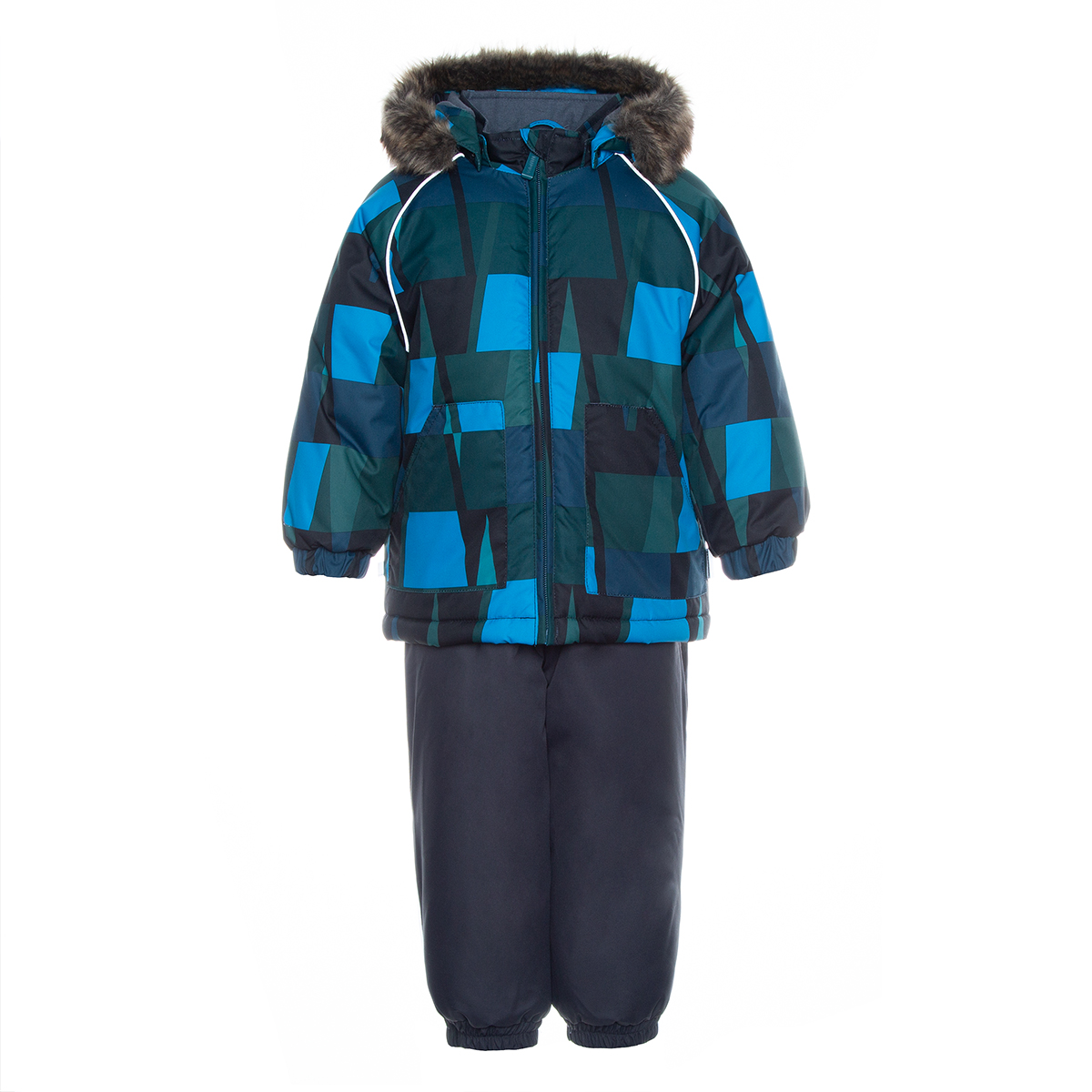 Huppa / Комплект утепленный куртка и полукомбинезон для мальчика