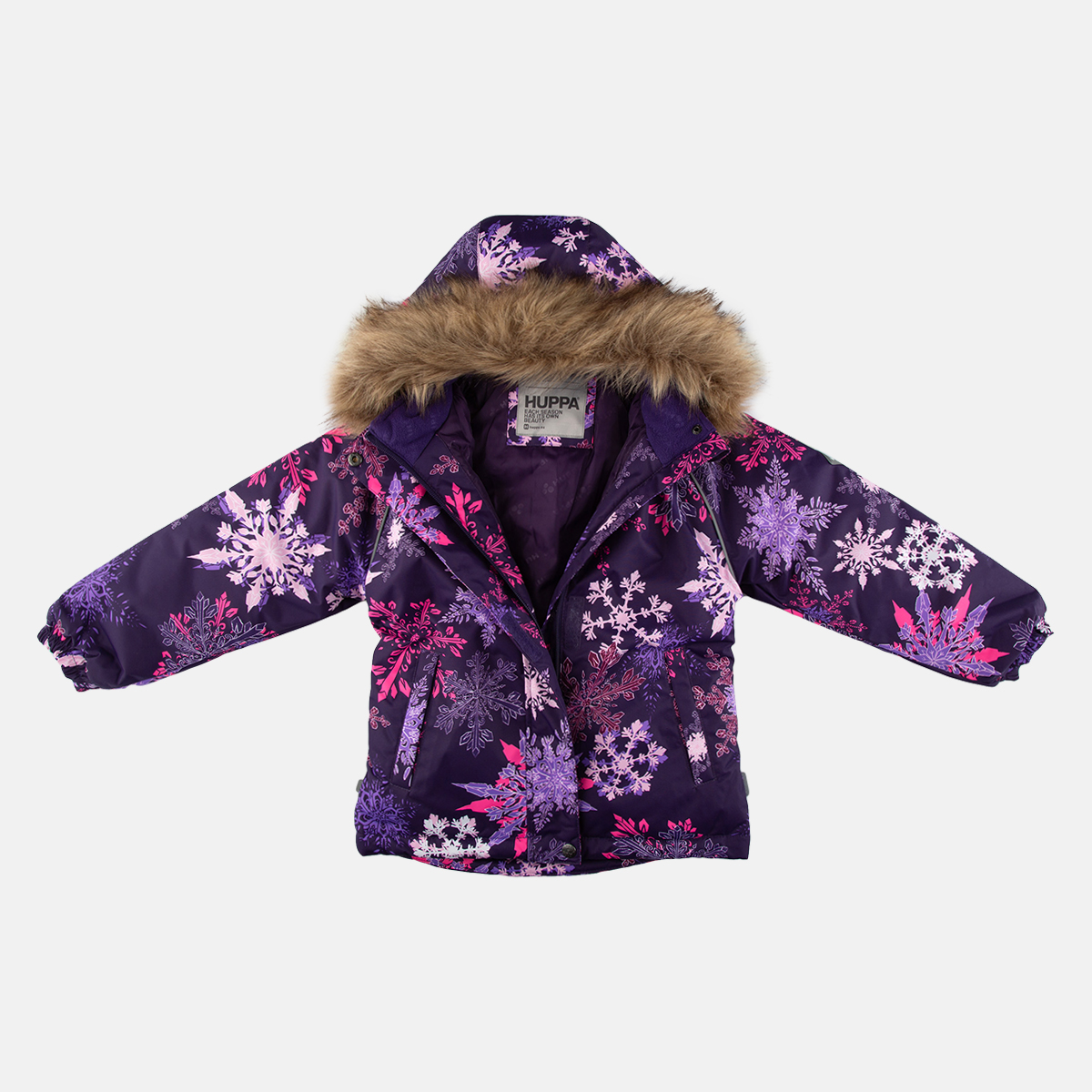 Huppa / Комплект утепленный куртка и полукомбинезон для девочки - фото 3