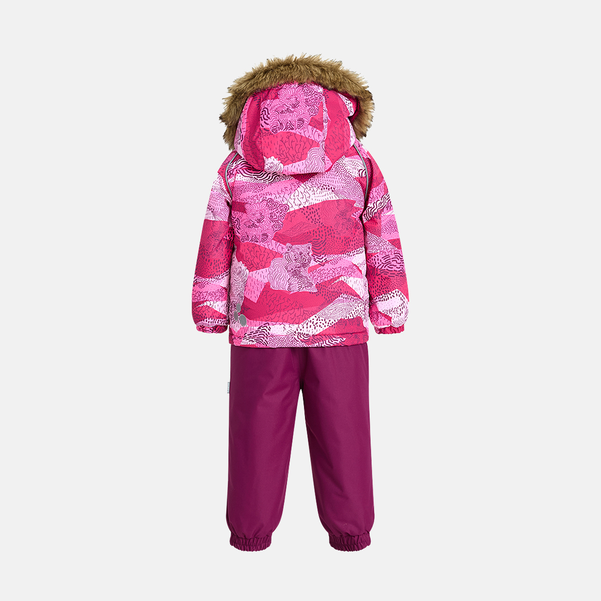 Huppa / Комплект утепленный куртка и полукомбинезон для девочки - фото 2