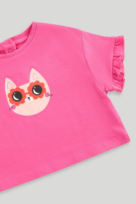 Mothercare / Футболка с принтом для девочки
