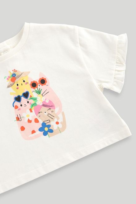 Mothercare / Футболка с принтом для девочки