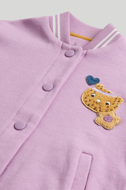 Mothercare / Бомбер с аппликацией для девочки