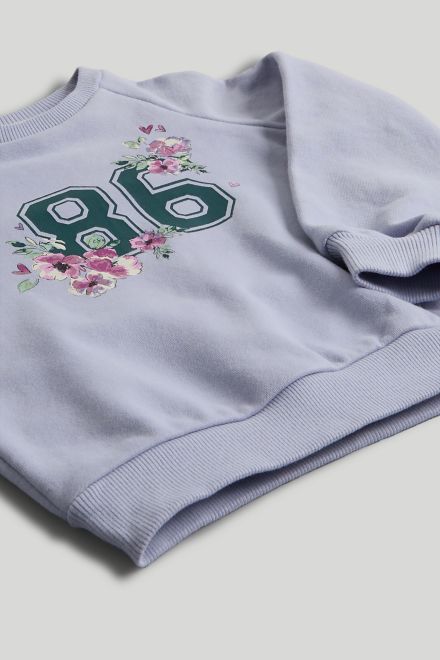 Mothercare / Свитшот с принтом для девочки