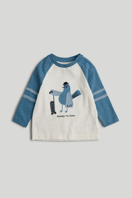 Mothercare / Лонгслив с принтом для мальчика