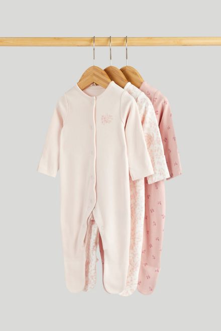 Mothercare / Слип, 3 шт. для девочки