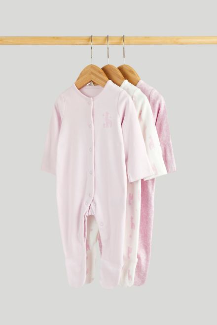 Mothercare / Слип, 3 шт. для девочки